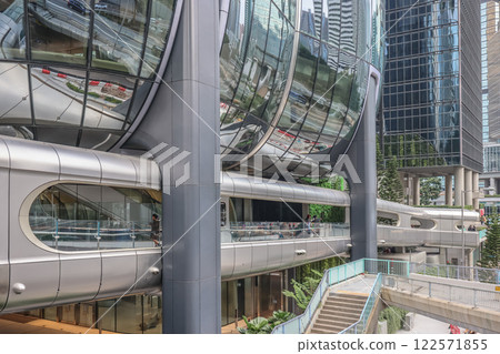 Elevated Footbridge Offering Scenic Views in Urban Hong Kong Dec 16 2024 Elevated Footbridge Offering Scenic Views in Urban Hong Kong Dec 16 2024 122571855