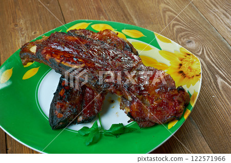 Sticky stout ribs 122571966