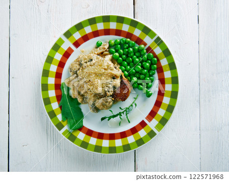 Fried Skinkschnitzel Fried Skinkschnitzel 122571968