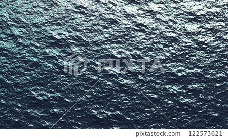 Blue sea water background texture, top view 122573621