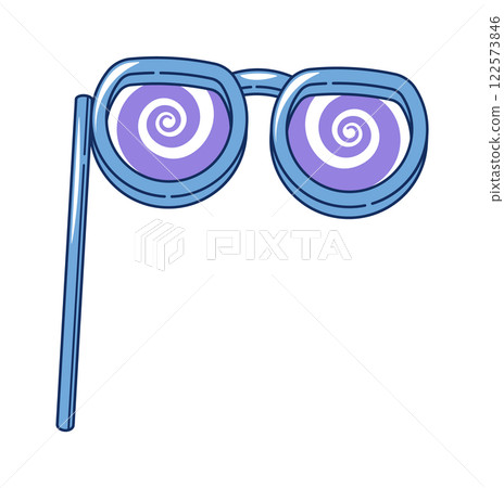 Hypnosis dizziness x-ray vision eyeglasses 122573846