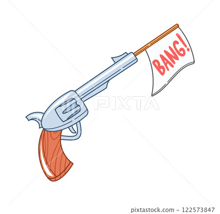 Pistol Fools day prank toy Pistol Fools day prank toy 122573847