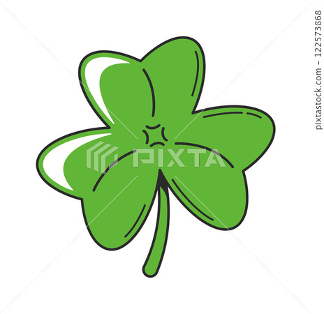 Clover plant leaf lucky symbol 122573868