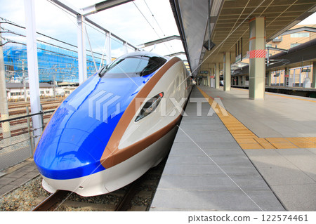Hokuriku Shinkansen長野站E7系列新幹線列車 122574461