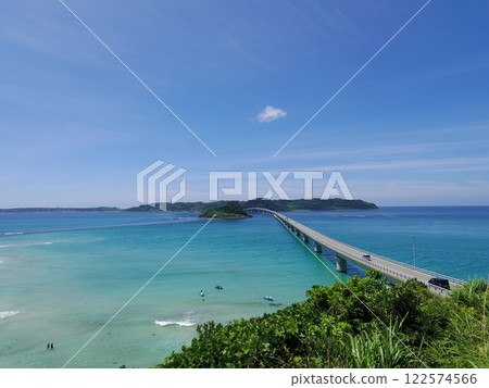 從角島展望台欣賞的壯麗景色（山口縣下關市） 122574566