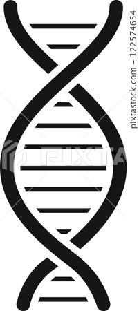 DNA double helix structure carrying genetic instructions for development, functioning, growth and reproduction of all known organisms and many viruses 122574654