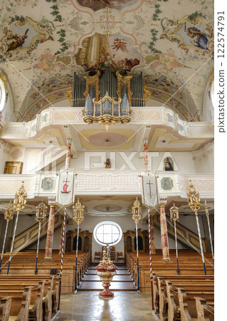 Marktoberdorf  St. Martin church, Munich Way of St. James, Bavaria, Germany 122574791