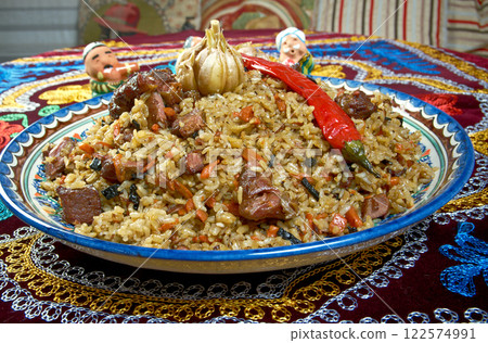 Oriental  pilaf 122574991