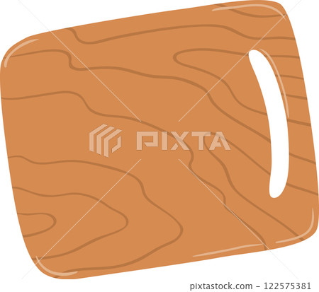 Classic wooden cutting board featuring a convenient handle, enhancing food preparation with a touch of rustic charm, perfect for any kitchen setting or culinary task Classic wooden cutting board featuring a convenient handle, enhancing food preparation with a touch of rustic charm, perfect for any kitchen setting or culinary task 122575381