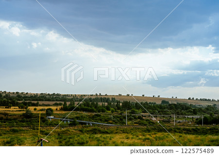 Landscape of Kazakhstan's nature 122575489