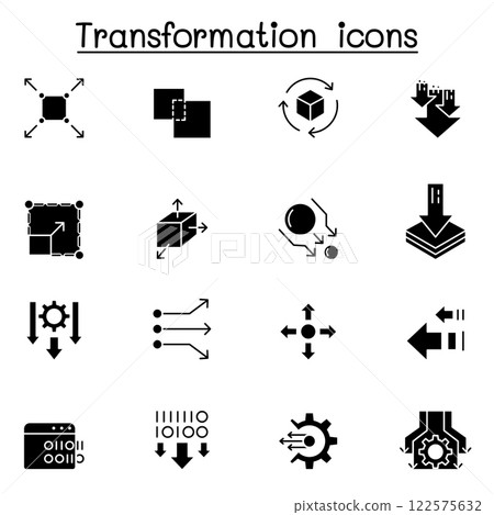 transform, edit, change, scale, update icon set in glyph style transform, edit, change, scale, update icon set in glyph style 122575632