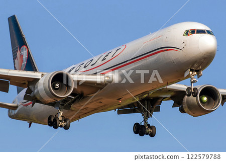 Cargojet 767 takeoff climb 122579788