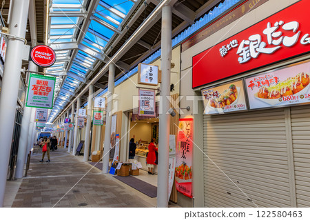 EQUiA Takenotsuka, a commercial facility built under the elevated Takenotsuka Station in Adachi Ward, Tokyo 122580463