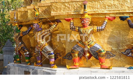 Wat Phra Kaew Guardian Deity Wat Phra Kaew Guardian Deity 122581811