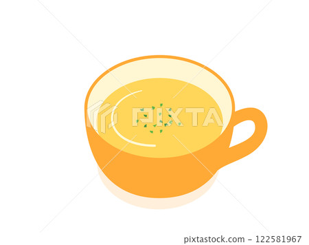 南瓜湯或南瓜濃湯的插圖 122581967