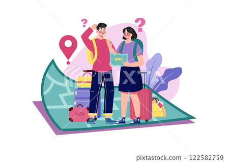 The Couple Got Lost While Traveling Abroad 122582759
