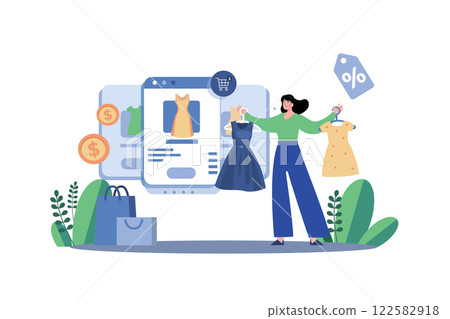 The Girl Who Buys Goods Online 122582918