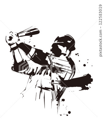 Baseball player batter 122583019