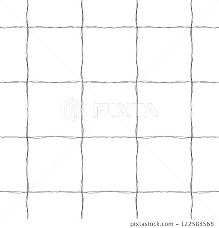 Stylish checkered wallpaper with cute hand-drawn lines Stylish checkered wallpaper with cute hand-drawn lines 122583568