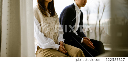 Portrait of a male and female pair Portrait of a male and female pair 122583827