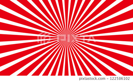 Concentrated lines, red, background, simple, red and white 122586102