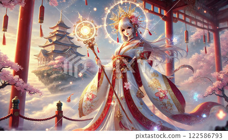 Japanese Fantasy Goddess 122586793