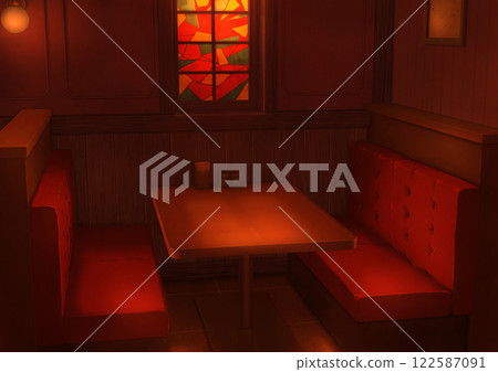 Coffee shop style background illustration 02 Coffee shop style background illustration 02 122587091