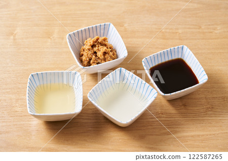 發酵調味料：味噌、味醂、醬油、醋 122587265