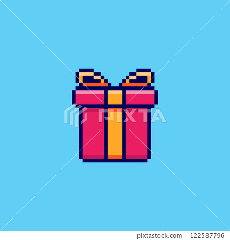 Pixel art Gift game asset design Pixel art Gift game asset design 122587796