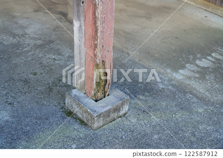 The building foundations are starting to rot 122587912