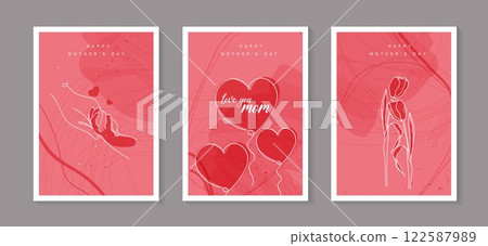 Happy Mother's Day with line art child, hands, flowers and hearts. mom hugging her baby. hand drawn for Happy International Mother's Day card, loving family, parenthood childhood concept. vector. Happy Mother's Day with line art child, hands, flowers and hearts. mom hugging her baby. hand drawn for Happy International Mother's Day card, loving family, parenthood childhood concept. vector. 122587989
