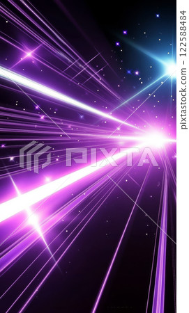 Vibrant abstract background with purple light beams Vibrant abstract background with purple light beams 122588484