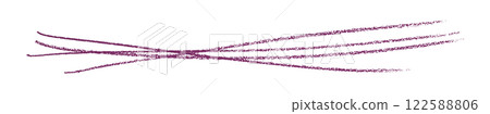 purple pencil strokes isolated on transparent background 122588806