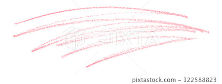 pink pencil strokes isolated on transparent background pink pencil strokes isolated on transparent background 122588823