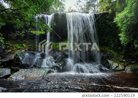 Tham Sor Nuo Waterfall, Phu Kra dueng National Park, Amphoe Phu Kra dueng, Loei Province, Thailand 122590119