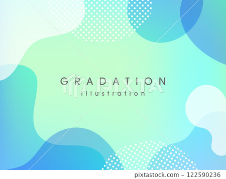 漸層和曲線背景_藍色和淺藍色 漸層和曲線背景_藍色和淺藍色 122590236