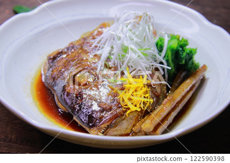 煮鯛魚 煮鯛魚 122590398