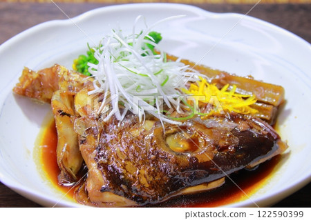 Boiled red sea bream 122590399
