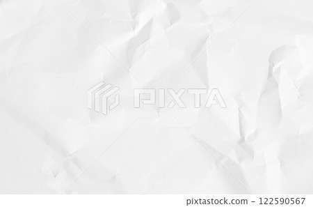 Paper White Crumpled Background Old Vintage Letter Grey Wrinkle Sheet Dirty Crease Page Design Letter Torn Parchment Craft Grunge Kraft Pattern Rough Canvas Brown Page Aged Texture Mockup Cardboard. 122590567