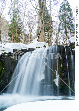 "Aomori Prefecture" Oirase Gorge in Winter, Choshi Falls "Aomori Prefecture" Oirase Gorge in Winter, Choshi Falls 122590915