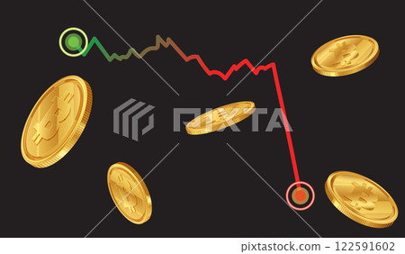 Cryptocurrency Market Volatility and Trends 122591602