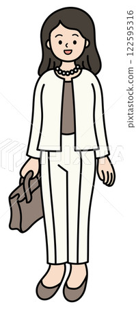 Vector illustration of parents attending the ceremony 122595316