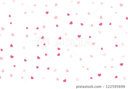 七彩心形背景素材 122595699