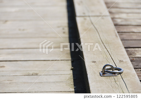 Lake Towada: A pier jutting out into the lake Lake Towada: A pier jutting out into the lake 122595805