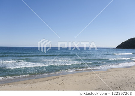 Koigaura Beach, a famous surf spot in Miyazaki Koigaura Beach, a famous surf spot in Miyazaki 122597268