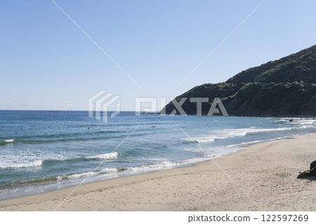 Koigaura Beach, a famous surf spot in Miyazaki Koigaura Beach, a famous surf spot in Miyazaki 122597269