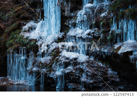 Icicles of Misotsuchi during the day Icicles of Misotsuchi during the day 122597413