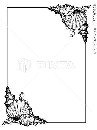 sketch, vector, fish 122597696