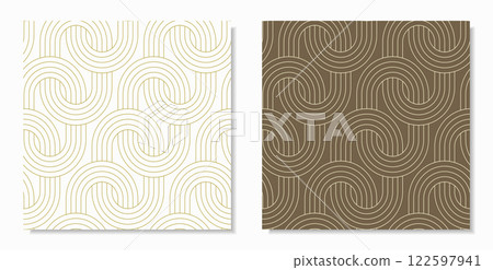 Abstract seamless pattern background. Vector illustration. 122597941