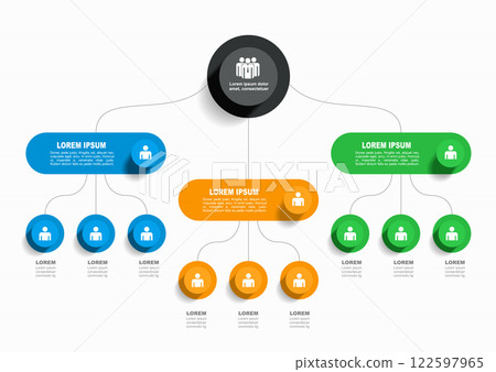 Infographic design template with place for your data. Vector illustration. Infographic design template with place for your data. Vector illustration. 122597965